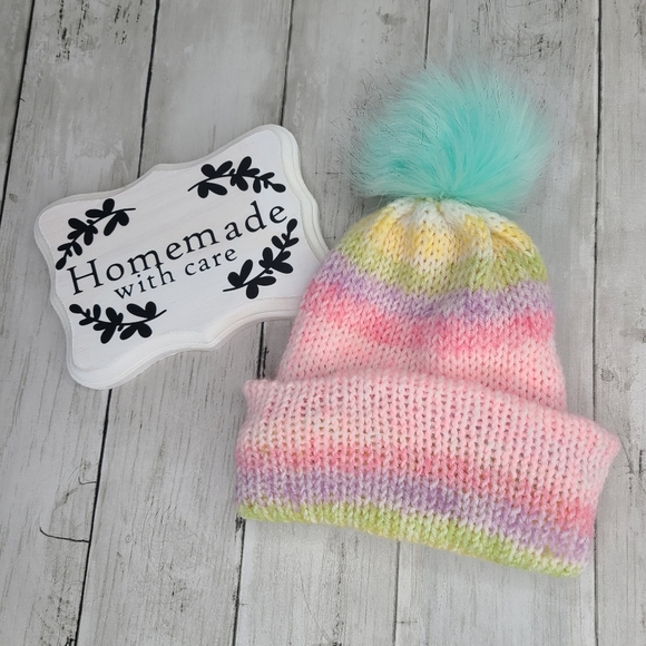 Other - Little girls cute double knit hat